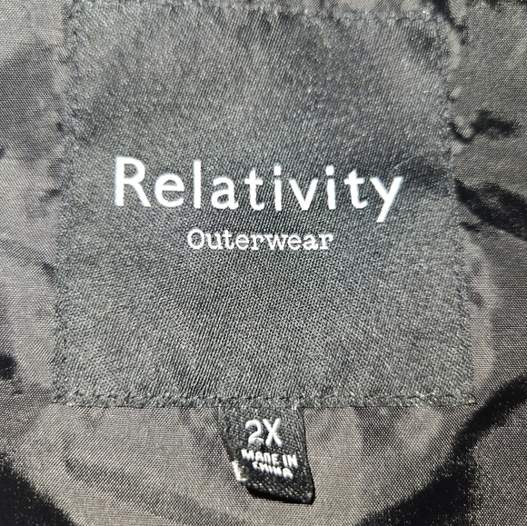 NWOT Relativity Quilt Vest 2XL - Picture 4 of 5
